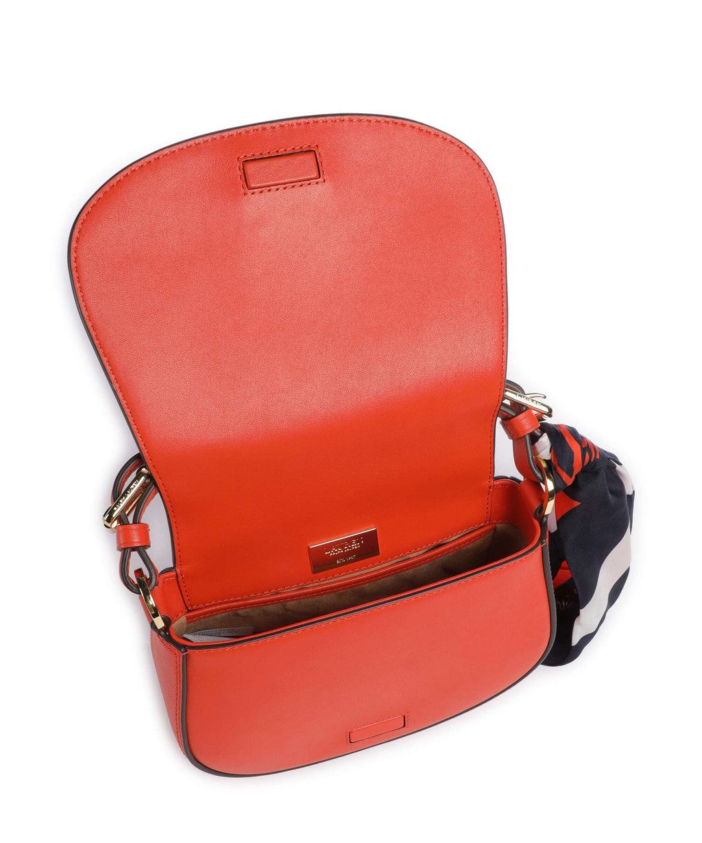 Lauren Ralph Lauren Tanner Medium Crossbody bag orange lily