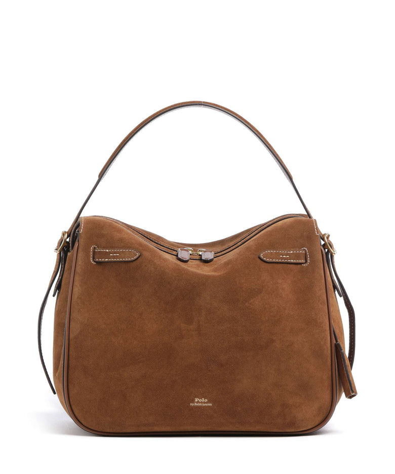 Polo Ralph Lauren ID Collection Large Hobo bag cinnamon/cuoio