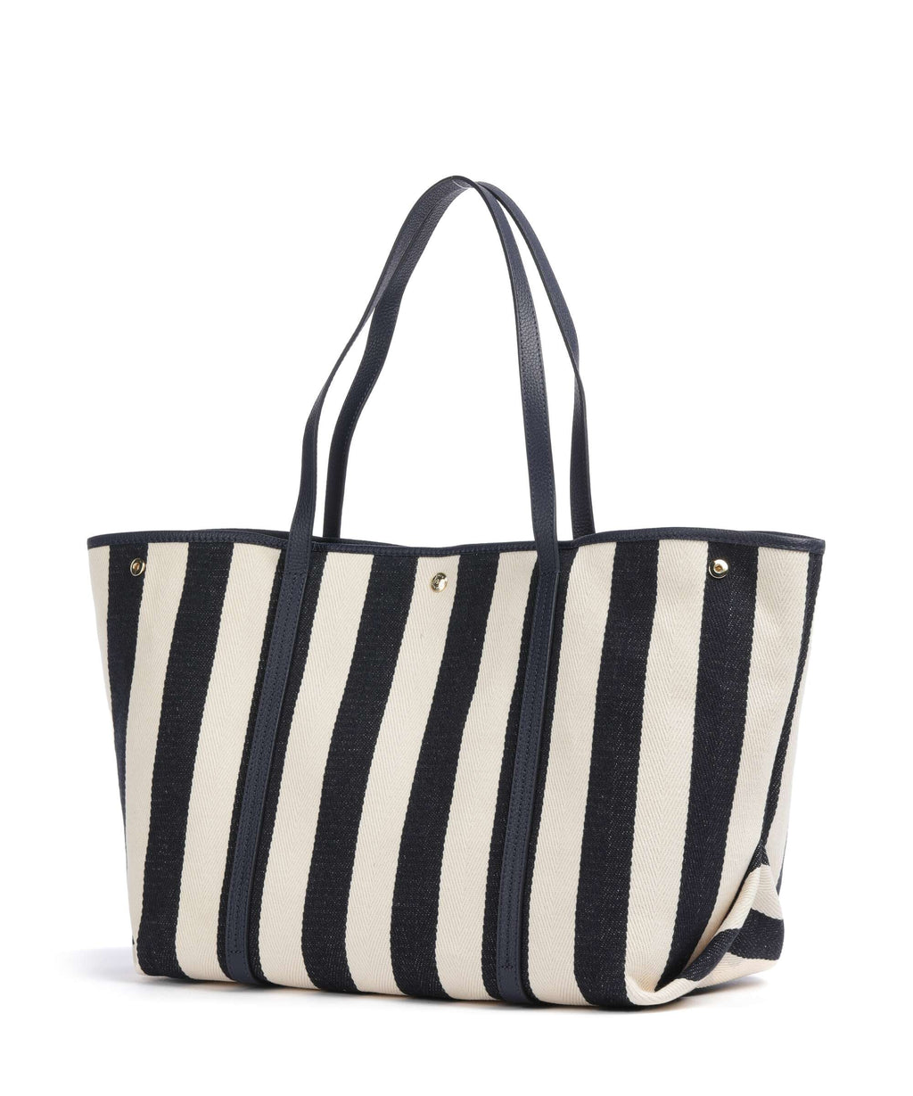 Lauren Ralph Lauren Emerie Extra Large Tote bag natural/refined navy stripe