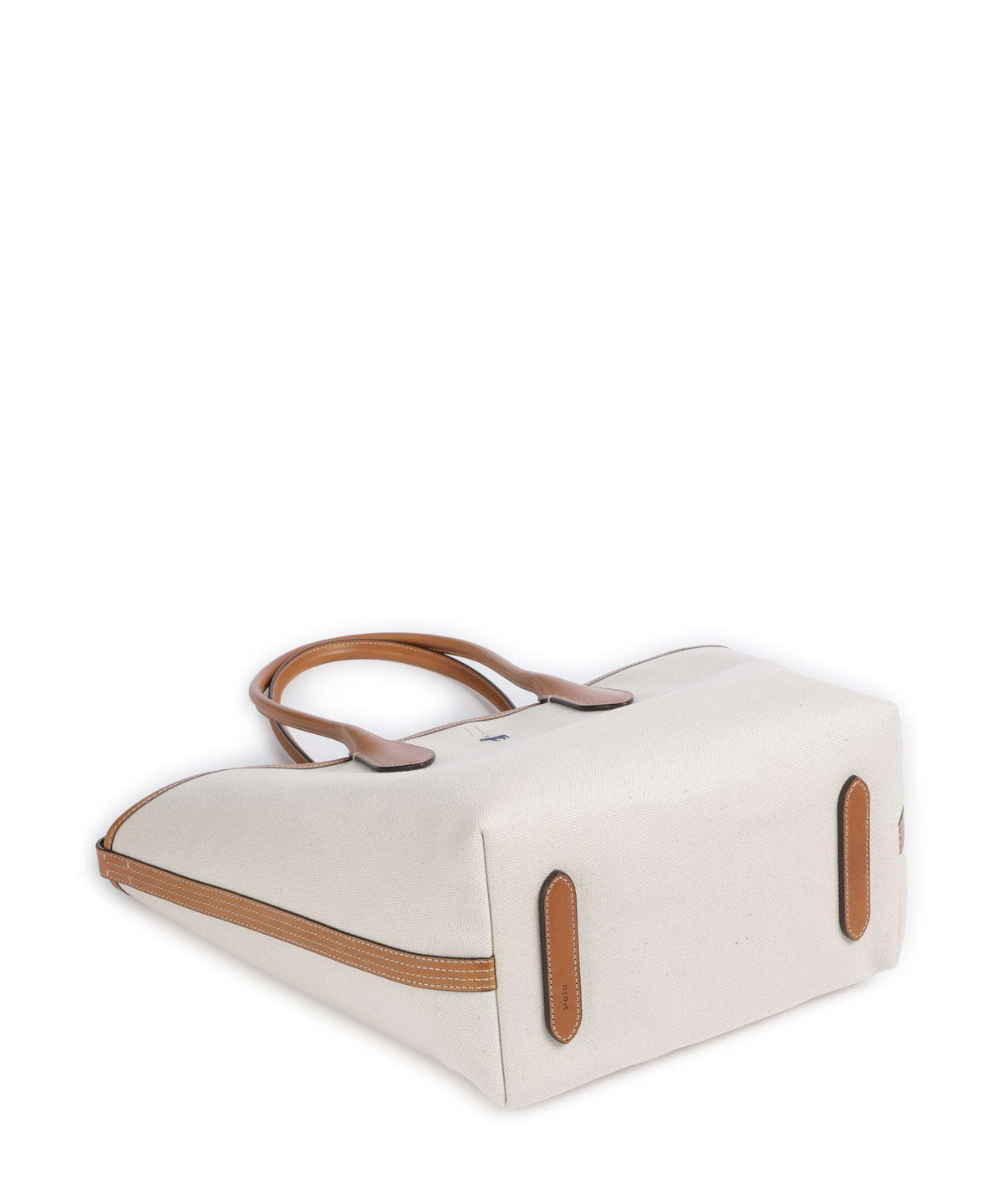 Polo Ralph Lauren Bellport Medium Tote bag natural/navy