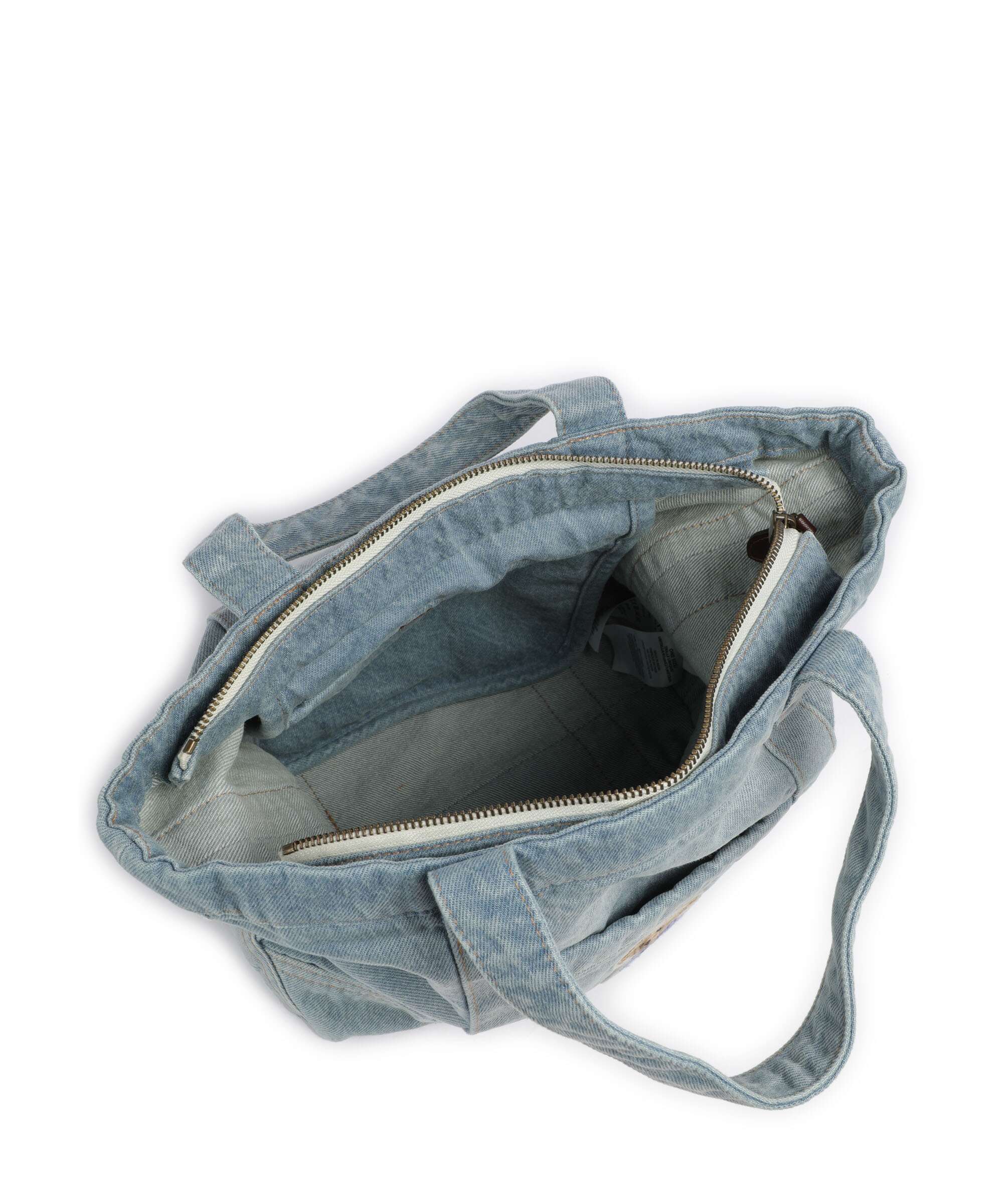 Polo Ralph Lauren Bear Traveller Handbag washed denim