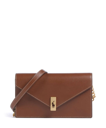 Polo Ralph Lauren ID Collection Small Borsa a tracolla cuoio