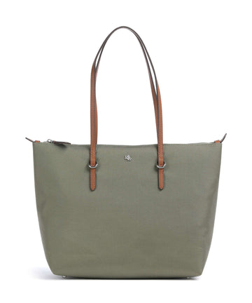 Lauren Ralph Lauren Keaton 26 Borsa shopper sage green/lauren tan