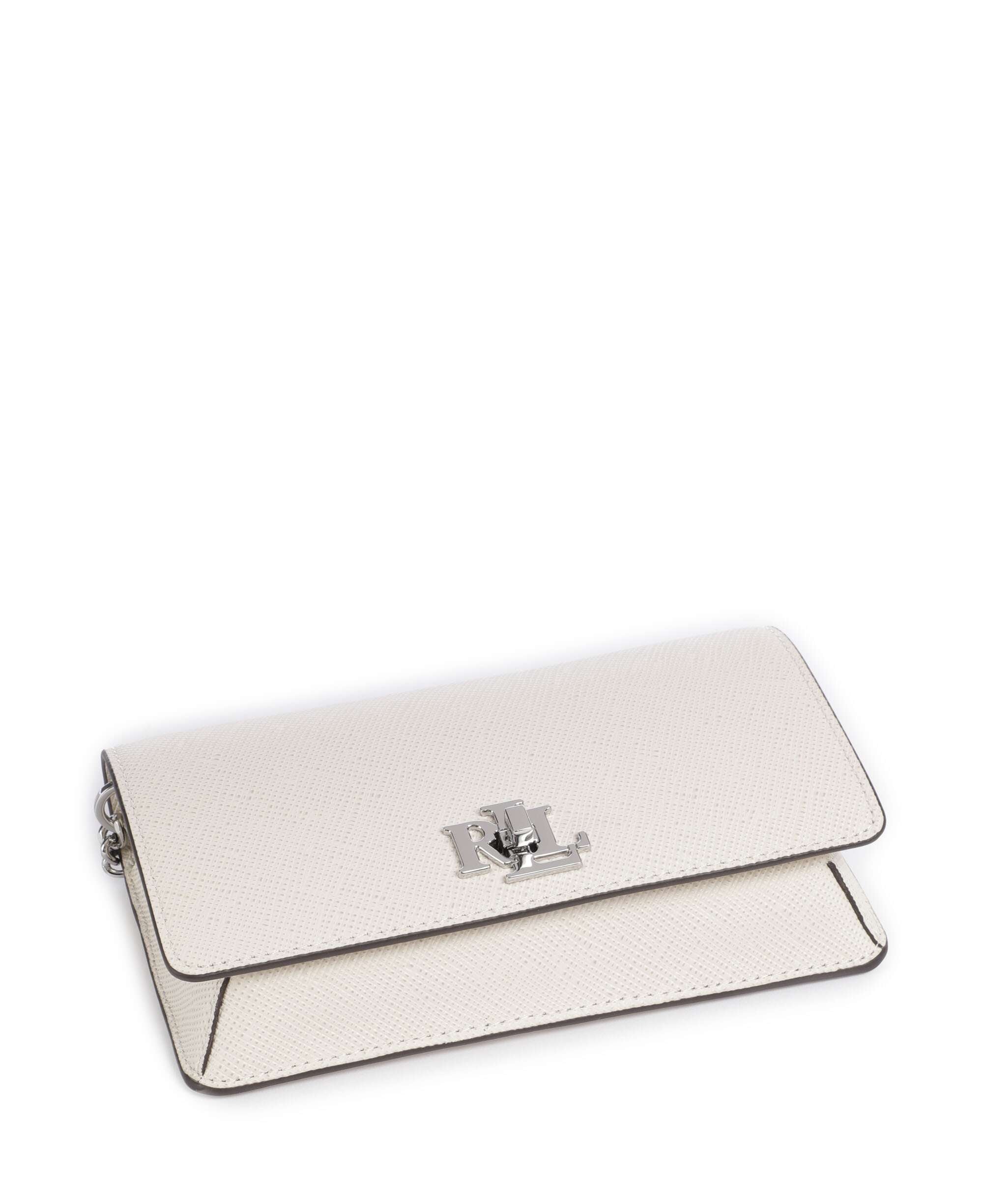 Lauren Ralph Lauren Turn-Lock Crossbody bag soft white