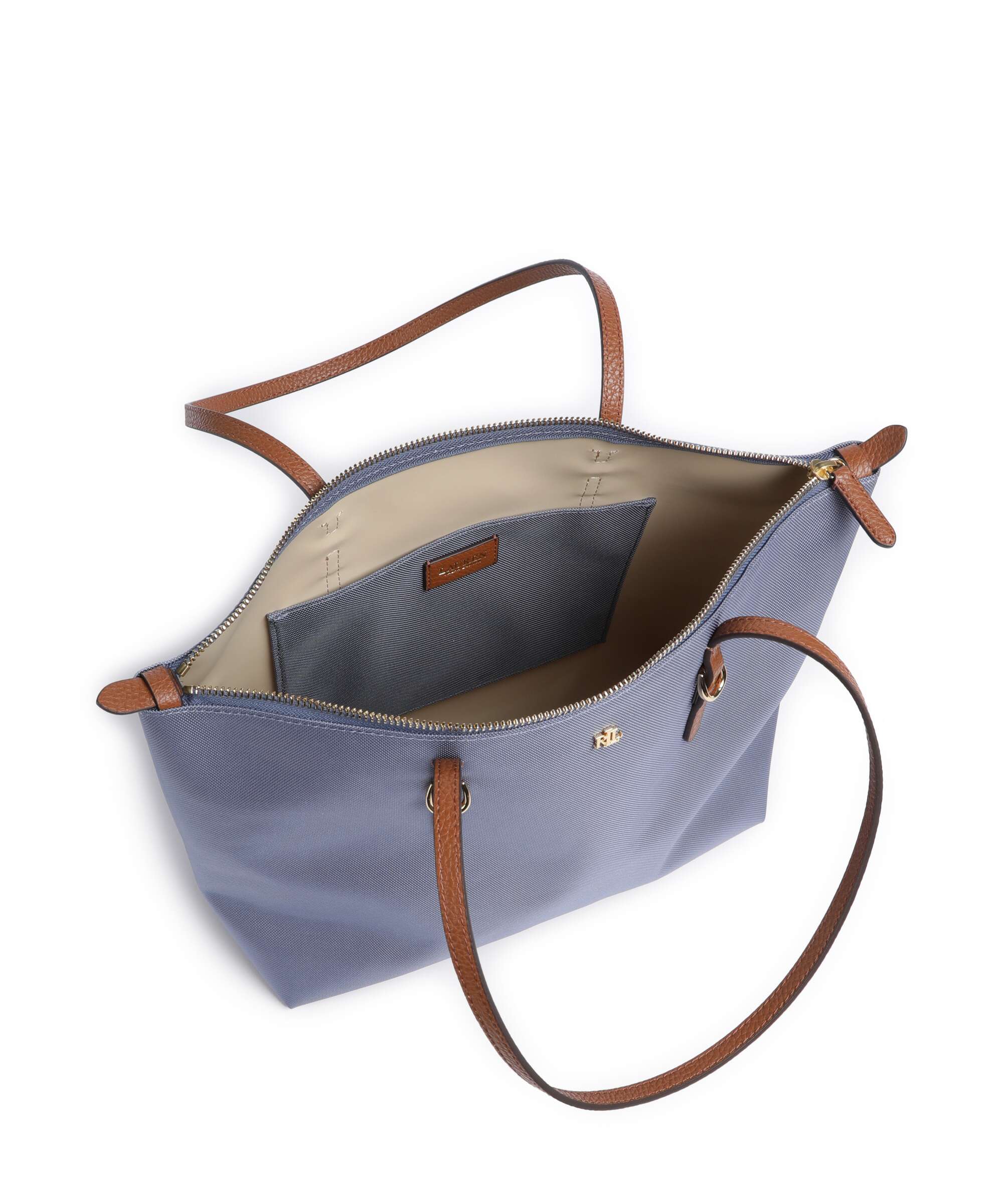 Lauren Ralph Lauren Keaton 26 Tote bag carson blue/lauren tan