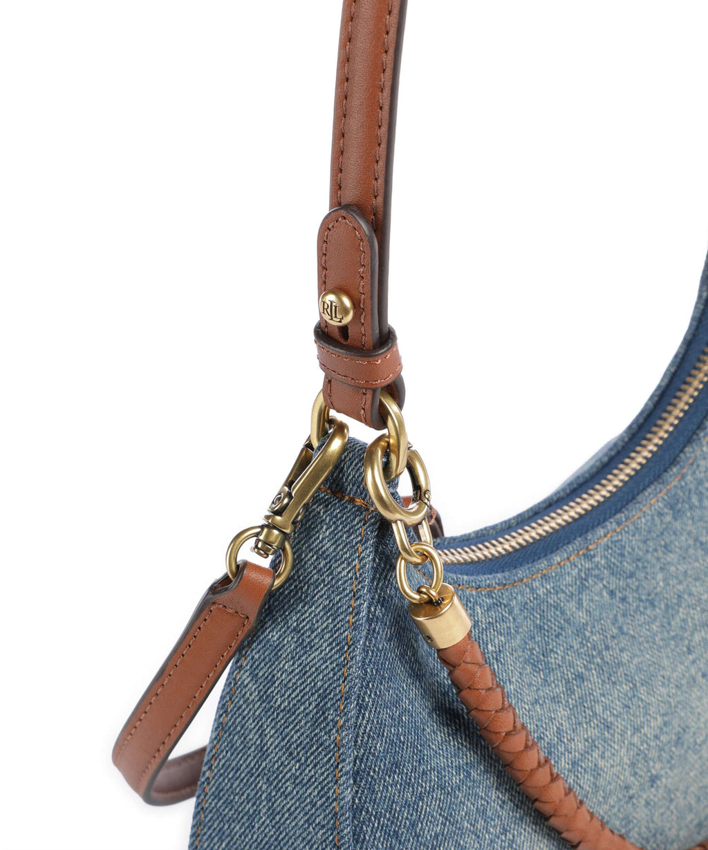 Lauren Ralph Lauren Marcy Medium Shoulder bag oxford blue/lauren tan