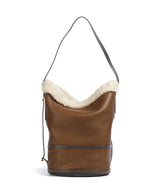 Polo Ralph Lauren Bellport Medium Borsa a secchiello luggage/cream