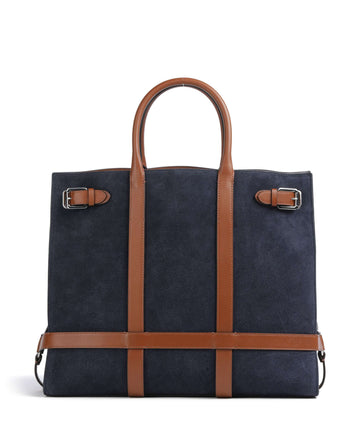 Lauren Ralph Lauren Devyn 42 Borsa shopper lauren navy/lauren tan