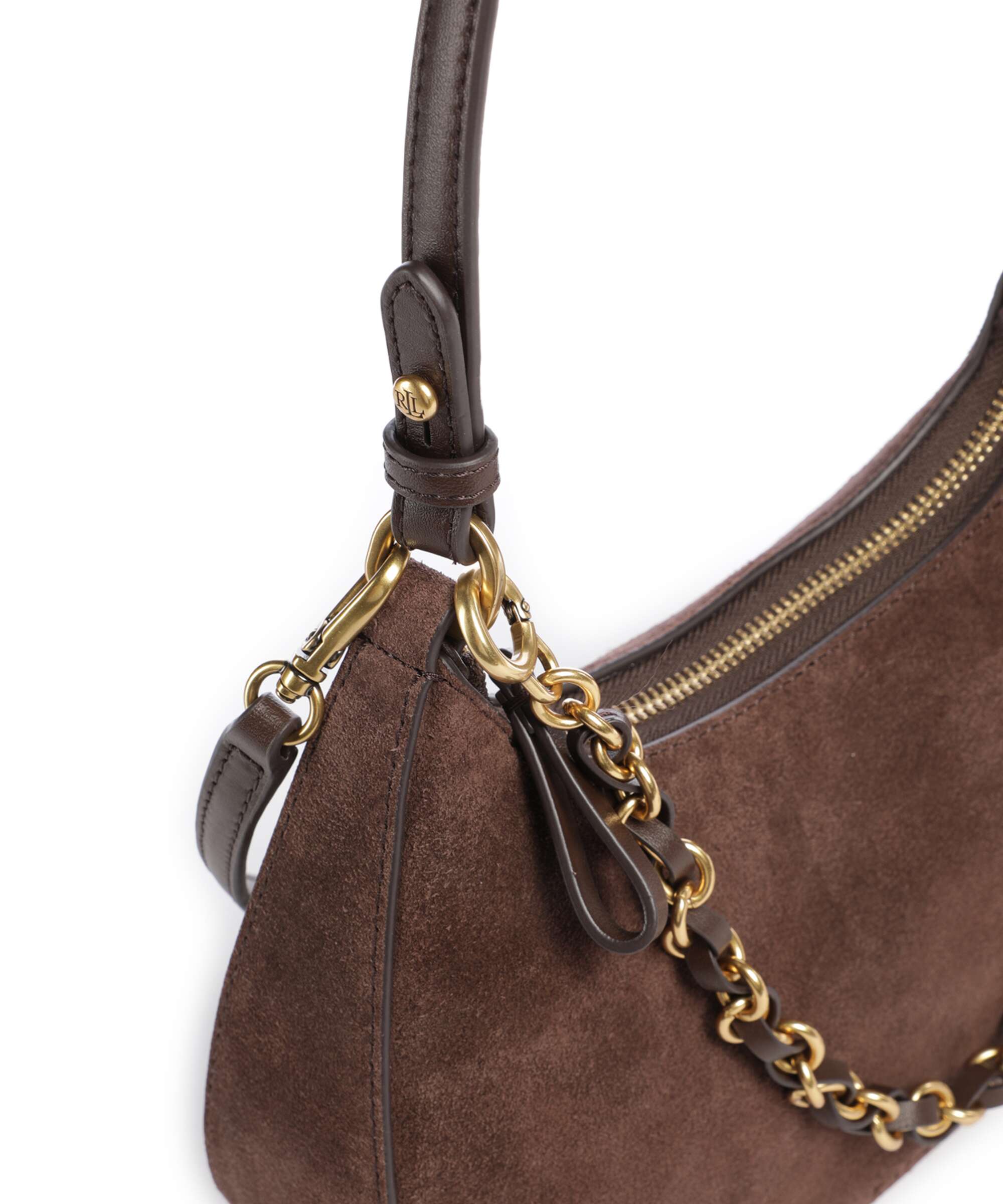 Lauren Ralph Lauren Marcy Medium Shoulder bag chestnut brown