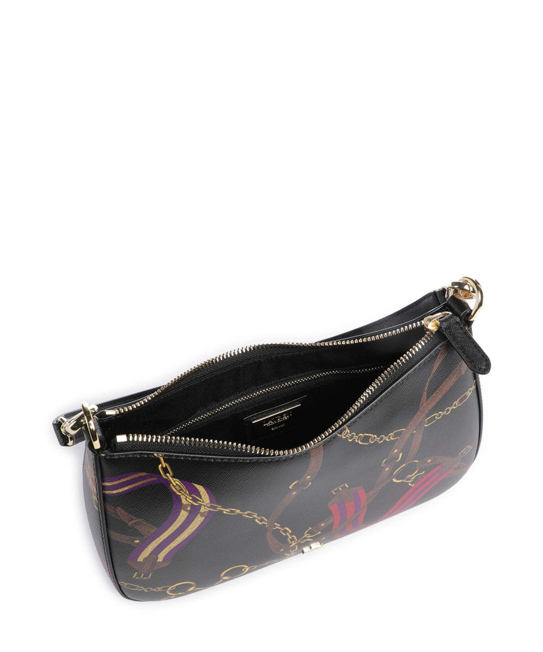 Lauren Ralph Lauren Danni 26 Shoulder bag holiday equestrian belting/black