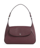 Lauren Ralph Lauren Schylar Medium Borsa a spalla dark garnet