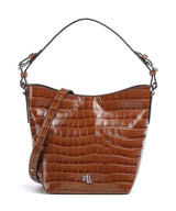Lauren Ralph Lauren Witley Medium Borsa a secchiello tobacco