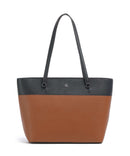 Lauren Ralph Lauren Karly Medium Borsa shopper lauren tan/lauren navy