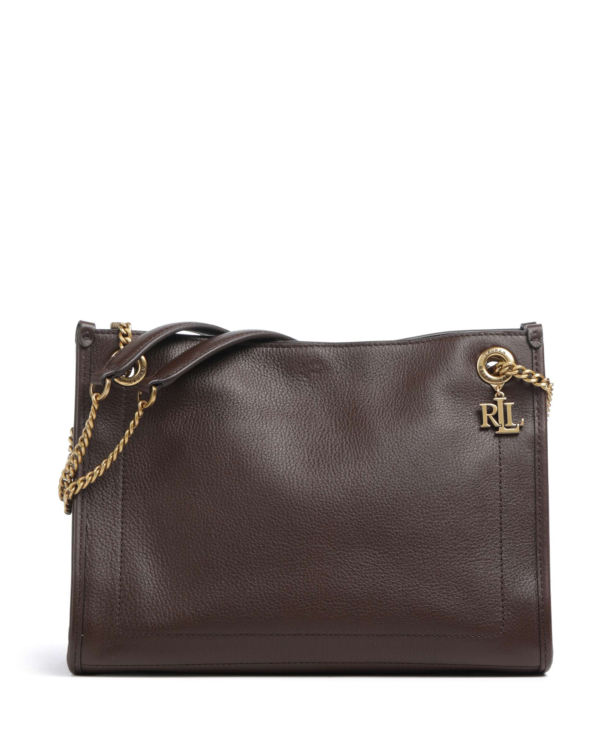 Lauren Ralph Lauren Bradley Medium Shoulder bag chestnut brown