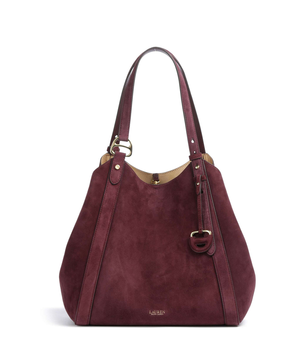 Lauren Ralph Lauren Tasha Large Tote bag dark garnet