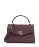 Lauren Ralph Lauren Farrah Small Borsa a tracolla dark garnet