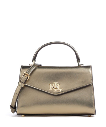 Lauren Ralph Lauren Farrah Small Borsa a mano antique gold