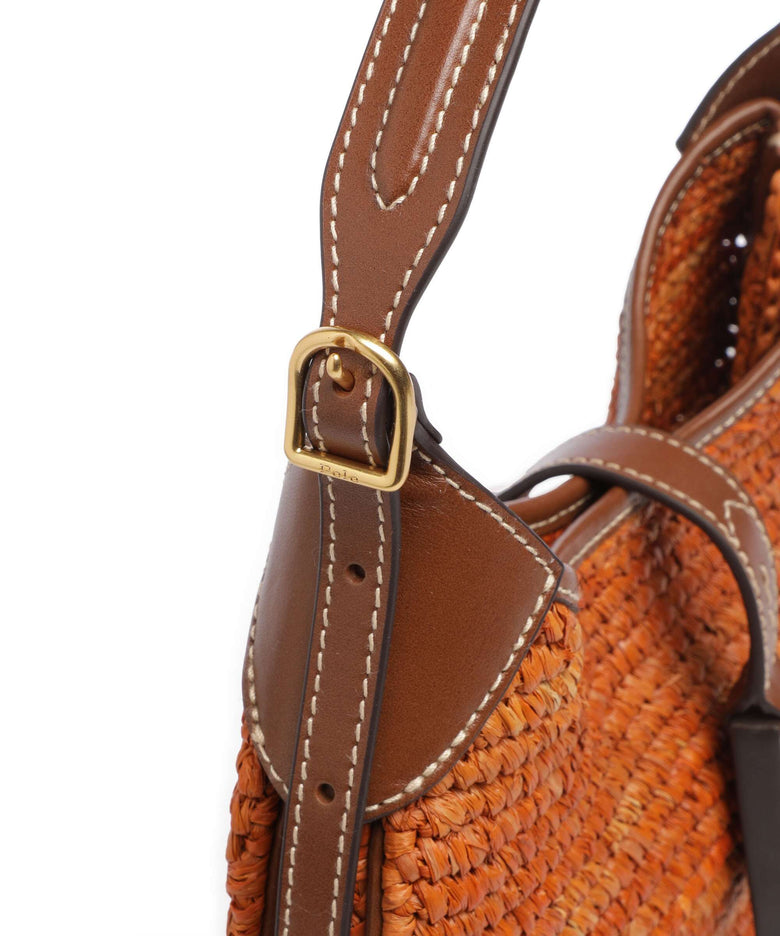 Polo Ralph Lauren ID Collection Small Hobo bag sequoia/cuoio