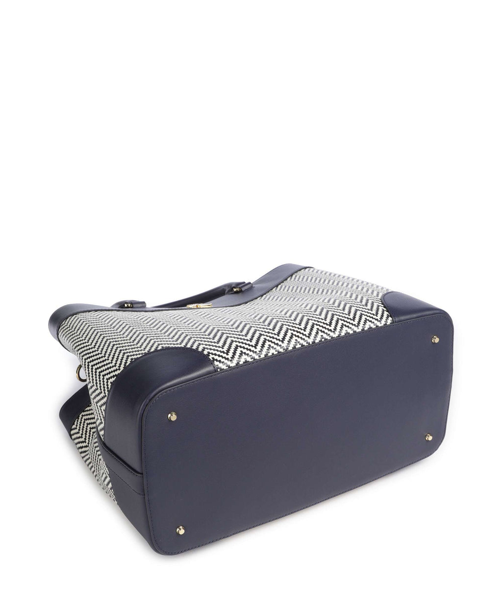 Lauren Ralph Lauren Marcy 36 Handbag refined navy/soft white