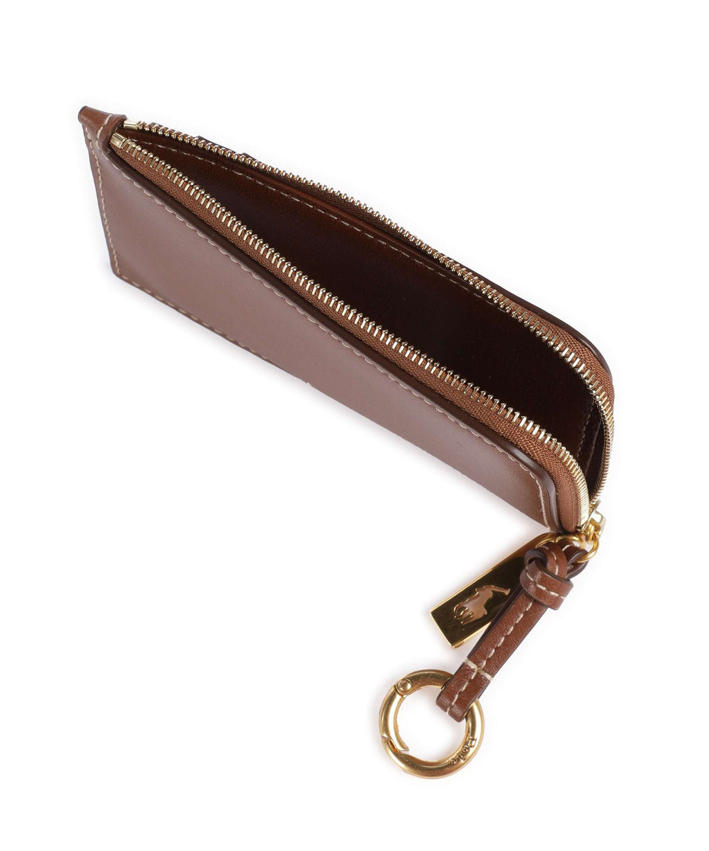 Polo Ralph Lauren ID Collection Small Credit card holder cuoio