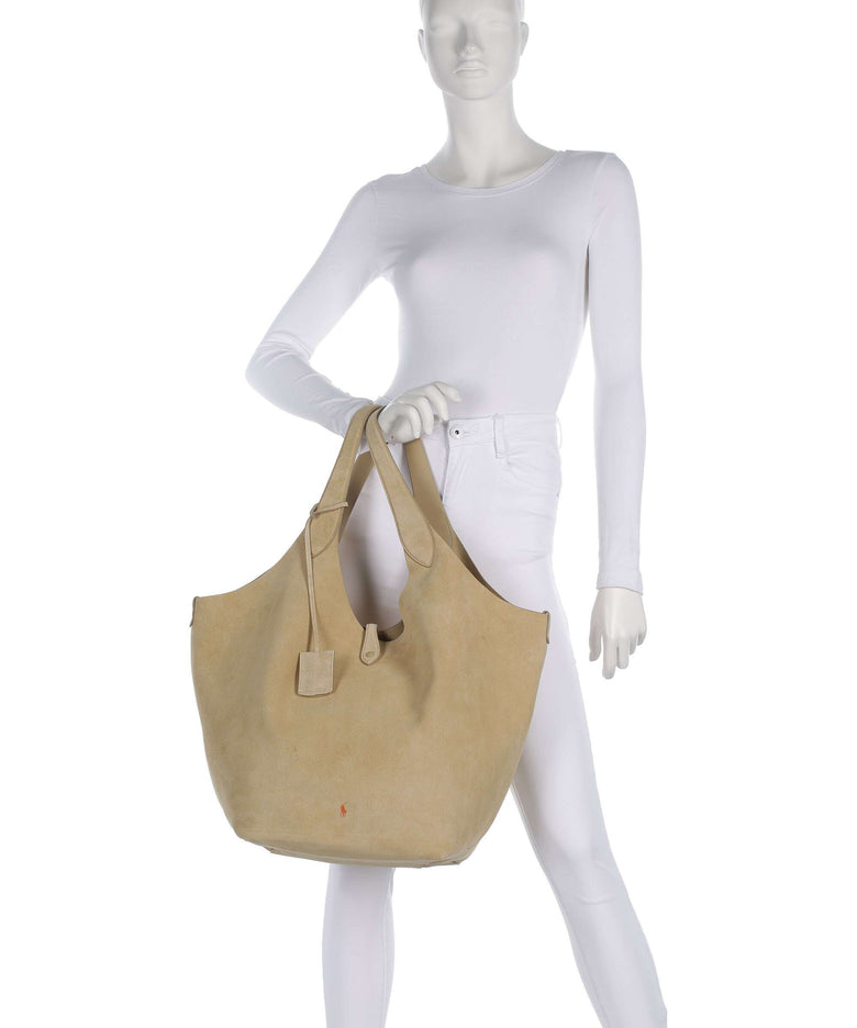 Polo Ralph Lauren Play Large Hobo bag cashew