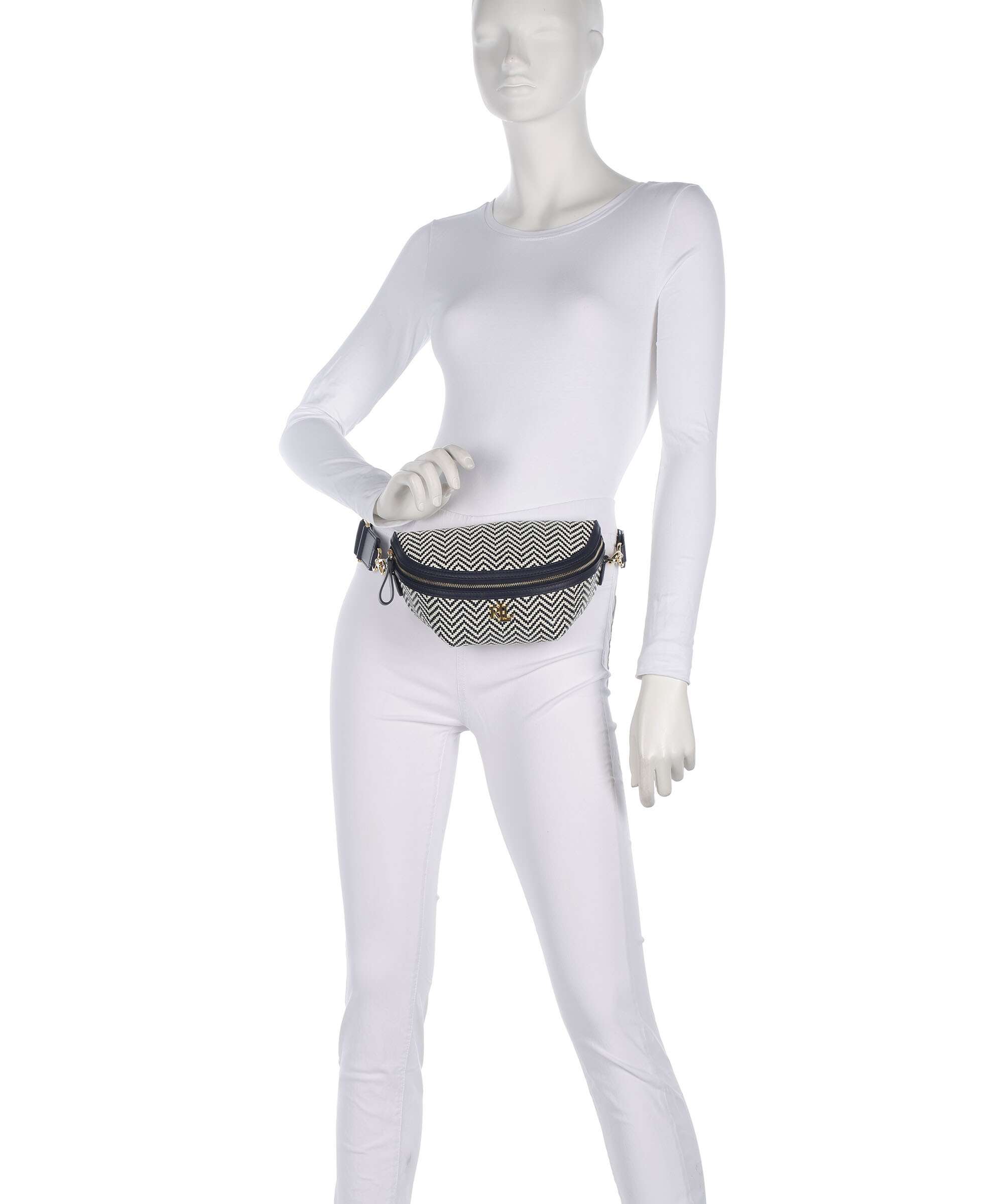 Lauren Ralph Lauren Marcy Belt bag refined navy/soft white
