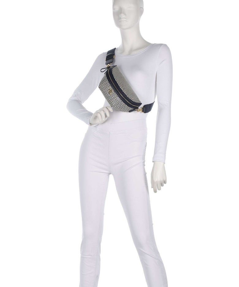 Lauren Ralph Lauren Marcy Belt bag refined navy/soft white