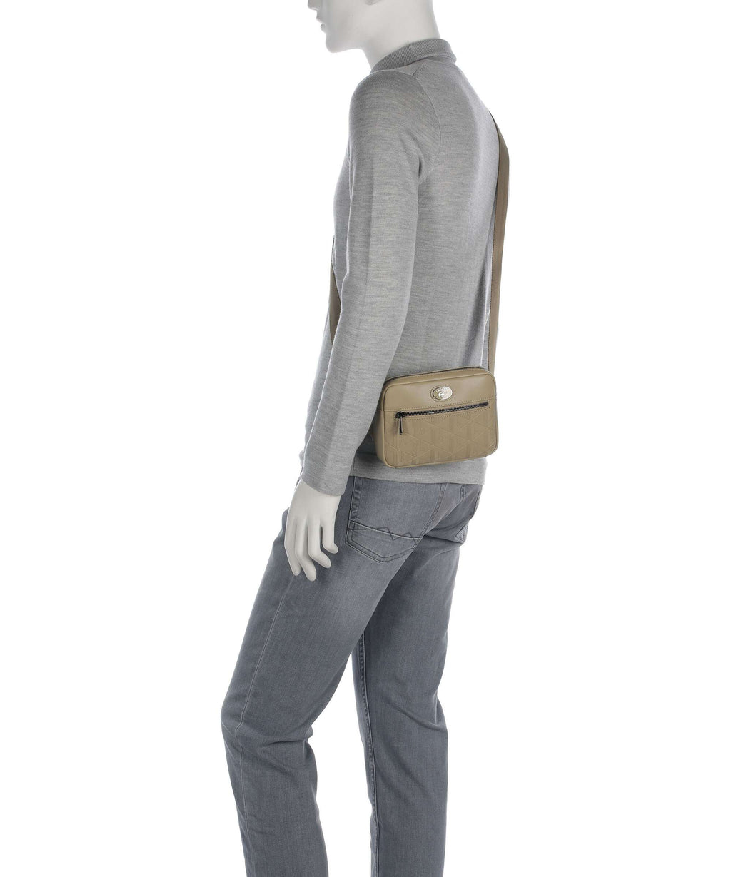 Lacoste Nomogramme Crossbody bag viennois