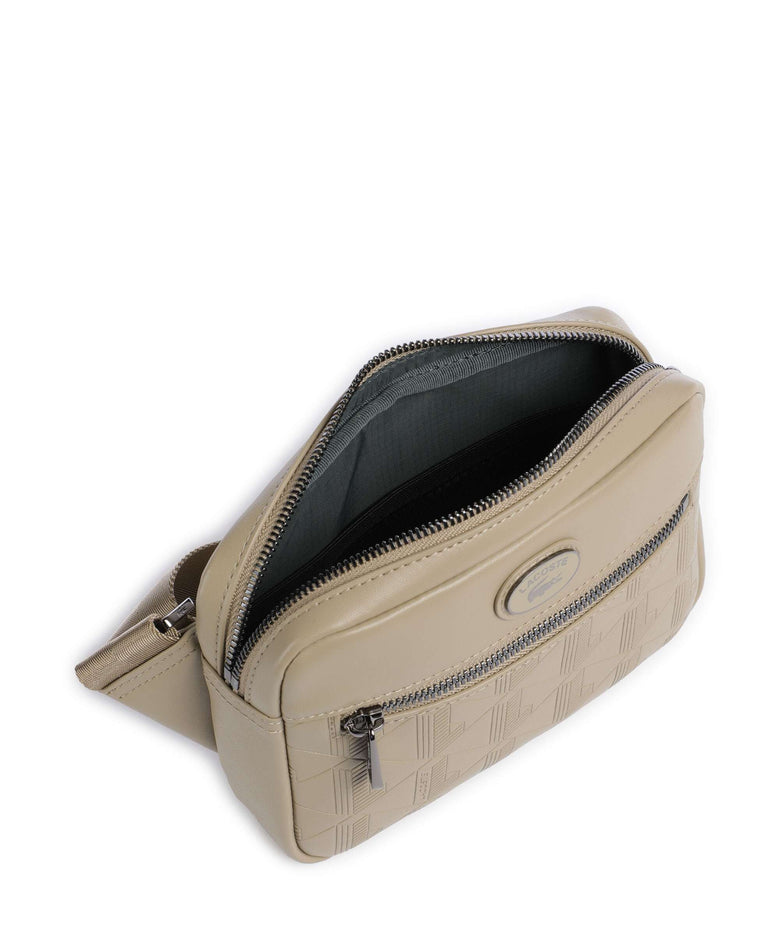 Lacoste Nomogramme Crossbody bag viennois
