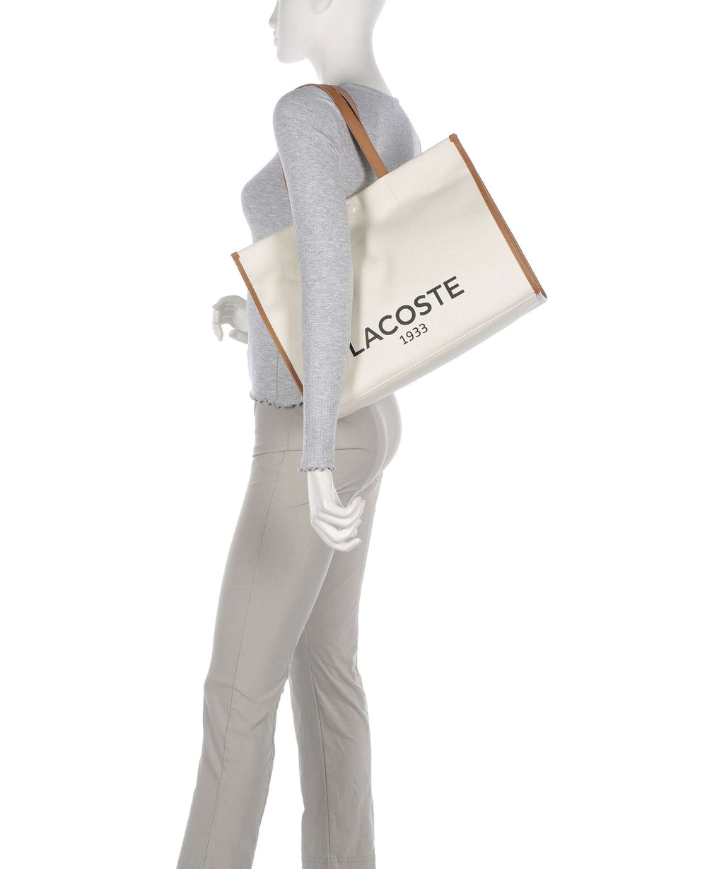 Lacoste Heritage Tote bag natural/tan