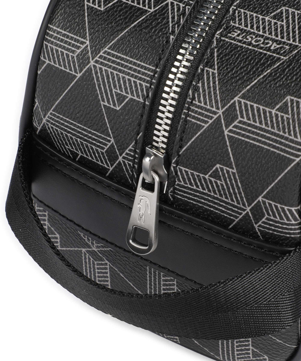 Lacoste The Blend Toiletry bag monogram noir/gris