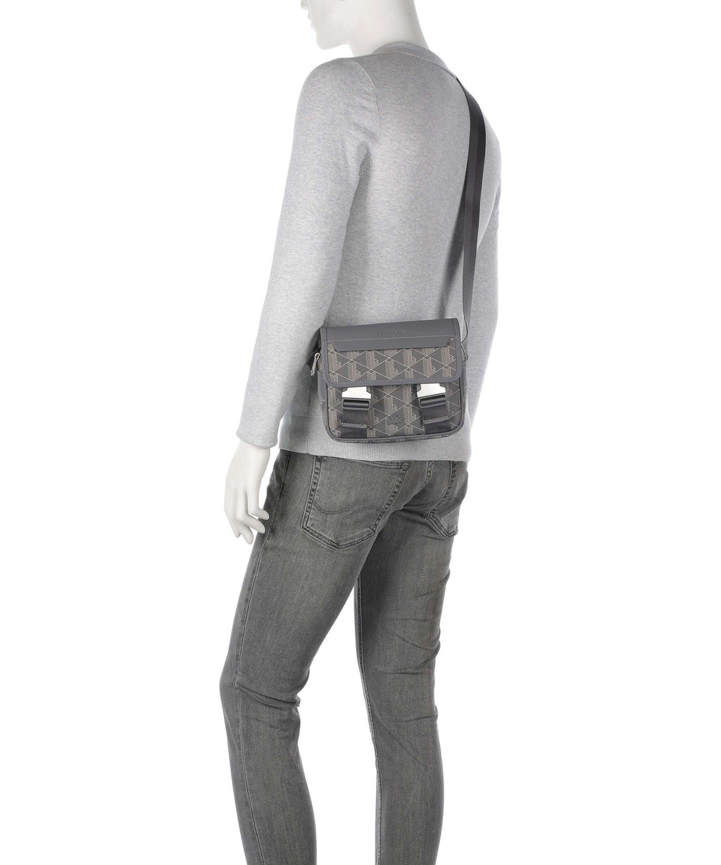 Lacoste The Blend Crossbody bag mono castlerock/string