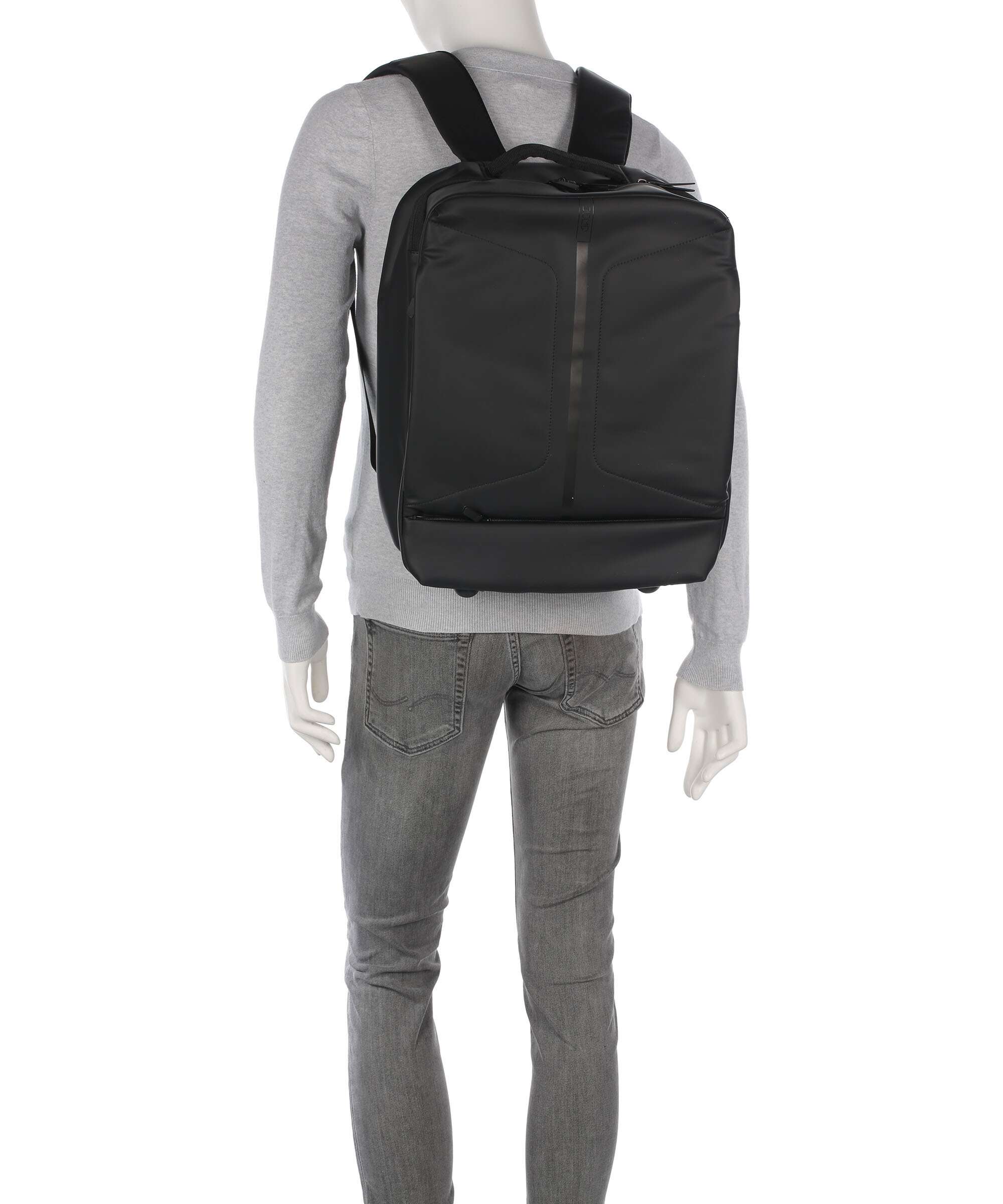 Jump Obsidian L Travel backpack black