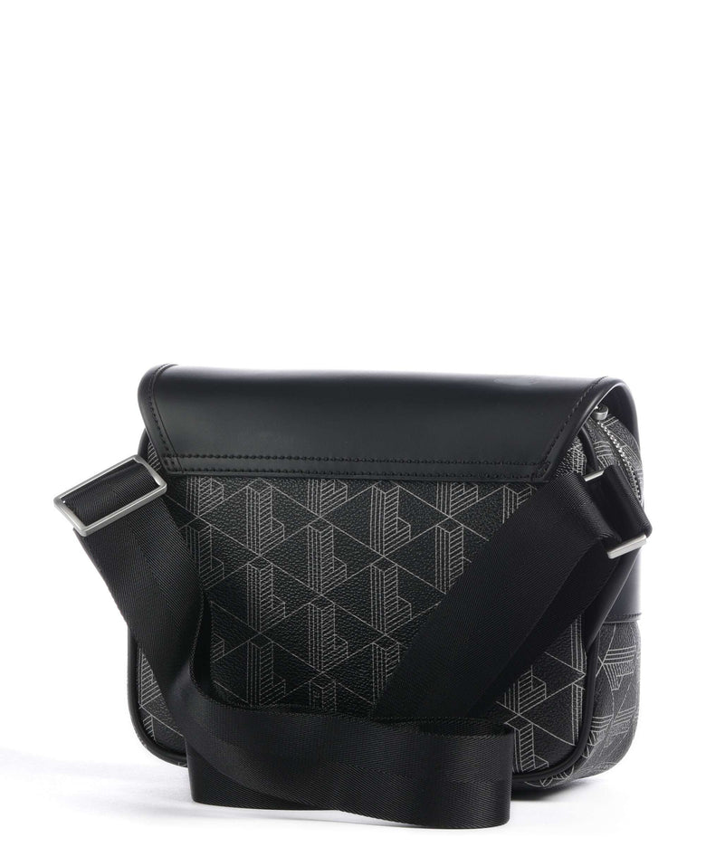 Lacoste The Blend Crossbody bag monogram noir/gris