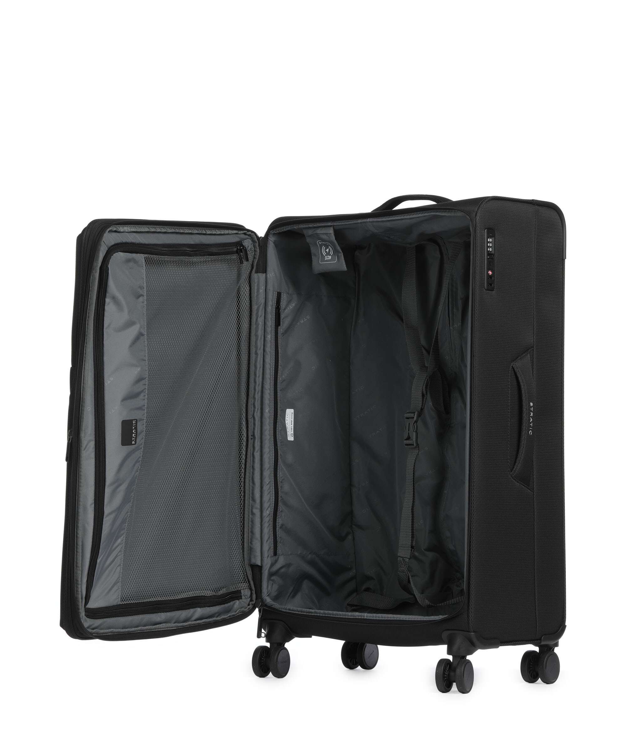 Stratic Stratic Lite Spinner (4 wheels) black