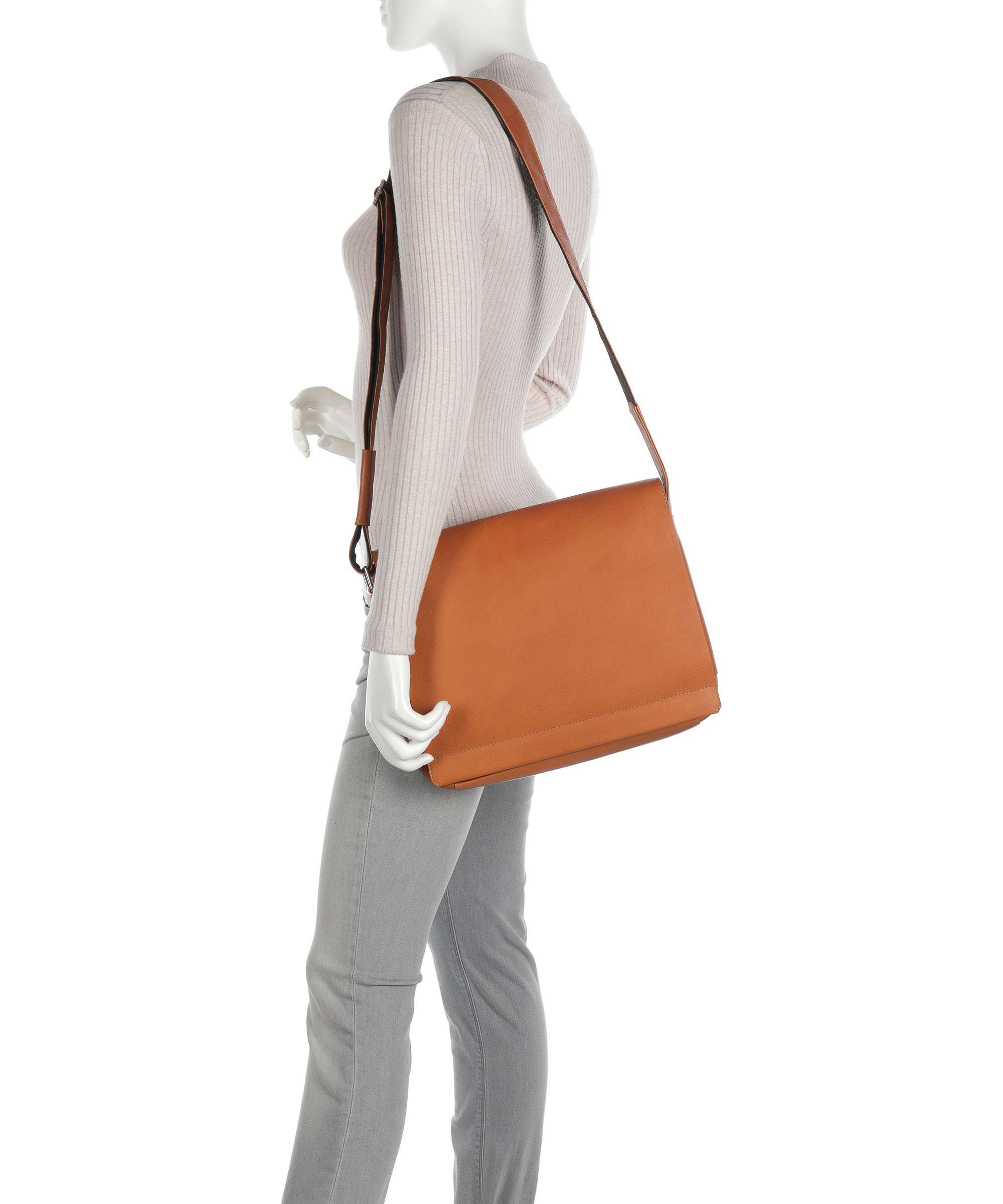 Harold's Campo Messenger bag cognac