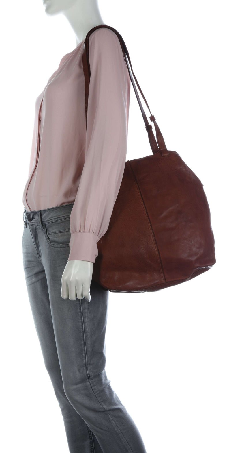 Harold's Submarine Tote bag cognac