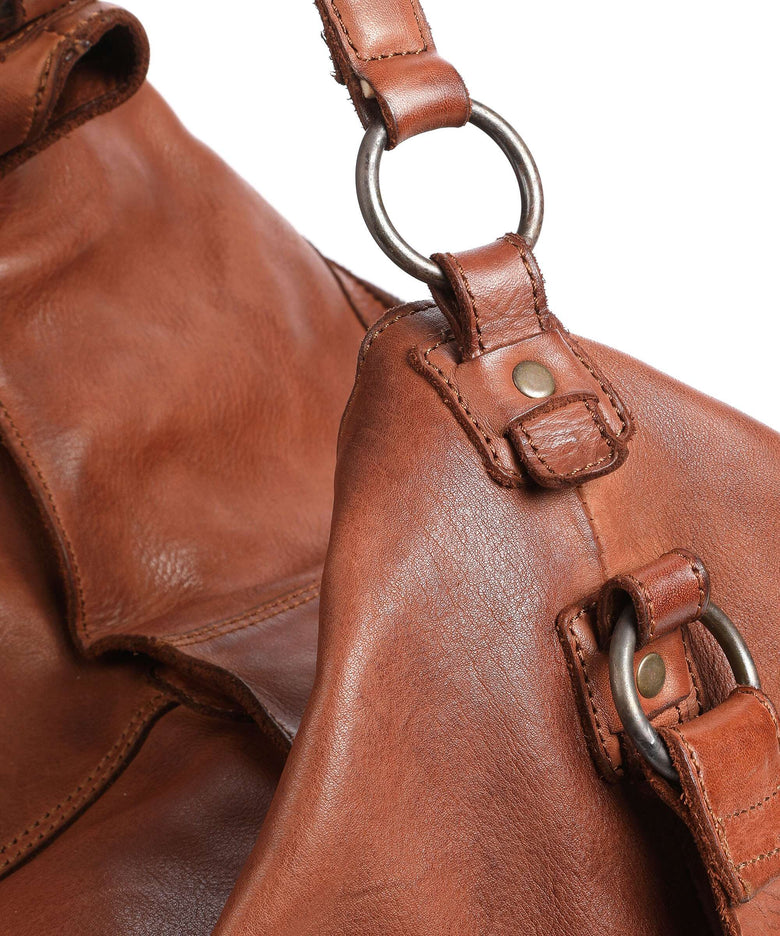 Harold's Submarine Hobo bag cognac