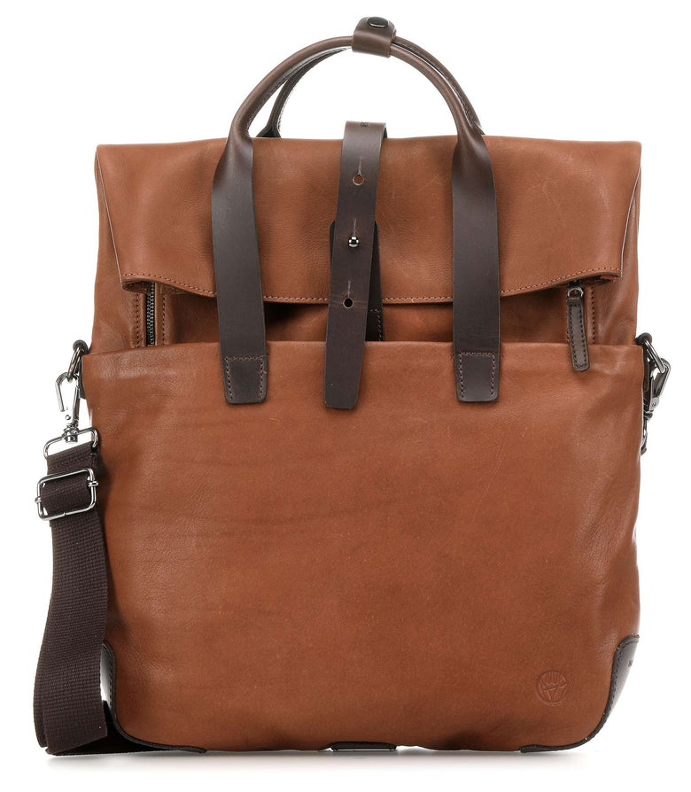 Harold's Mount Ivy XL Rolltop backpack cognac/braun