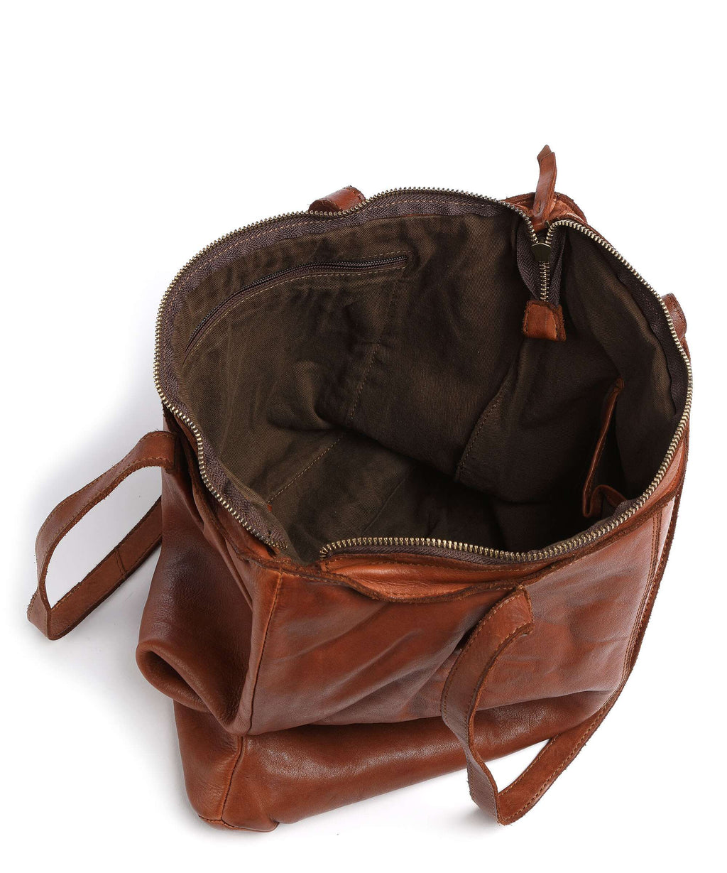 Harold's Submarine Tote bag cognac