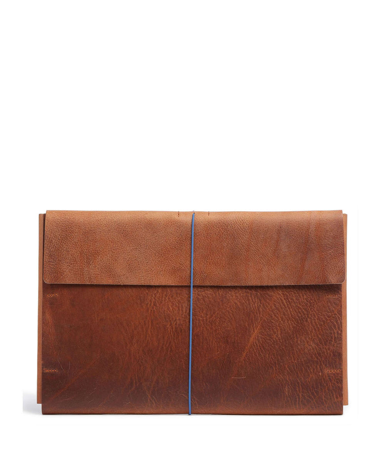 Harold's Keeper Laptop case cognac