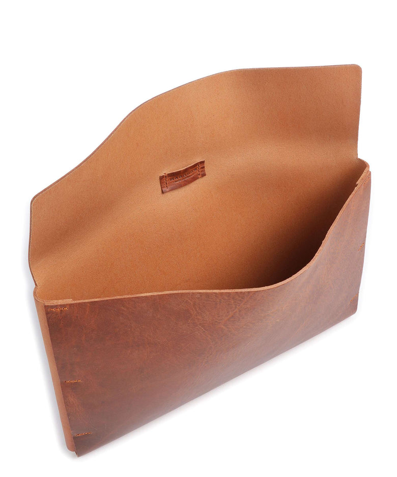 Harold's Keeper Laptop case cognac