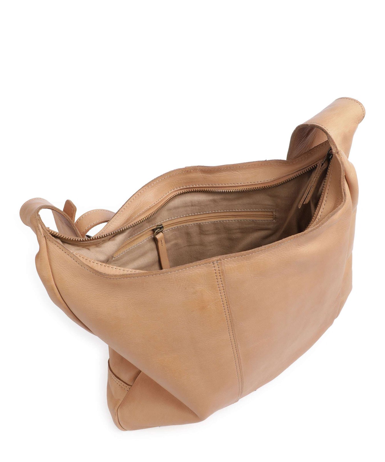 Harold's Submarine Hobo bag caramel