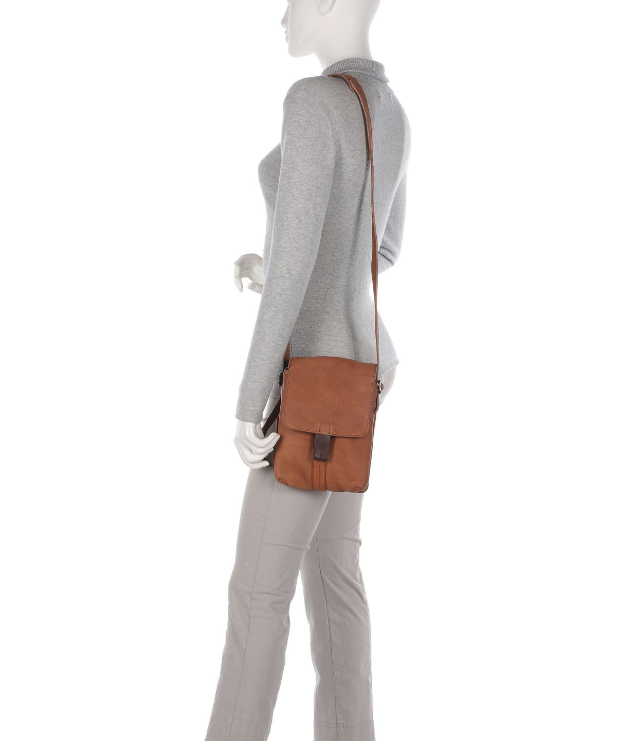Harold's Lift Crossbody bag cognac