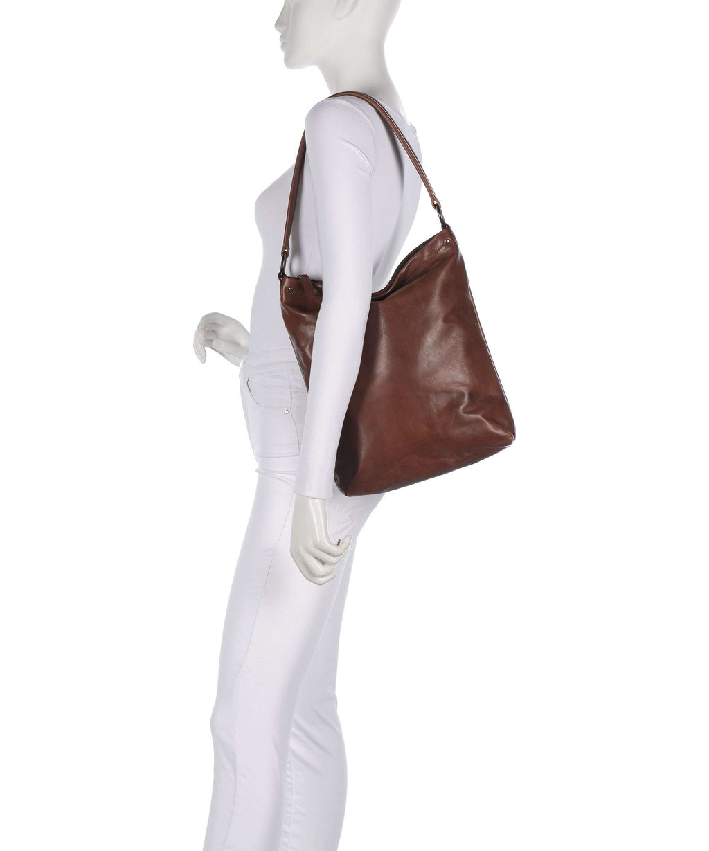 Harold's Caugio Hobo bag cognac