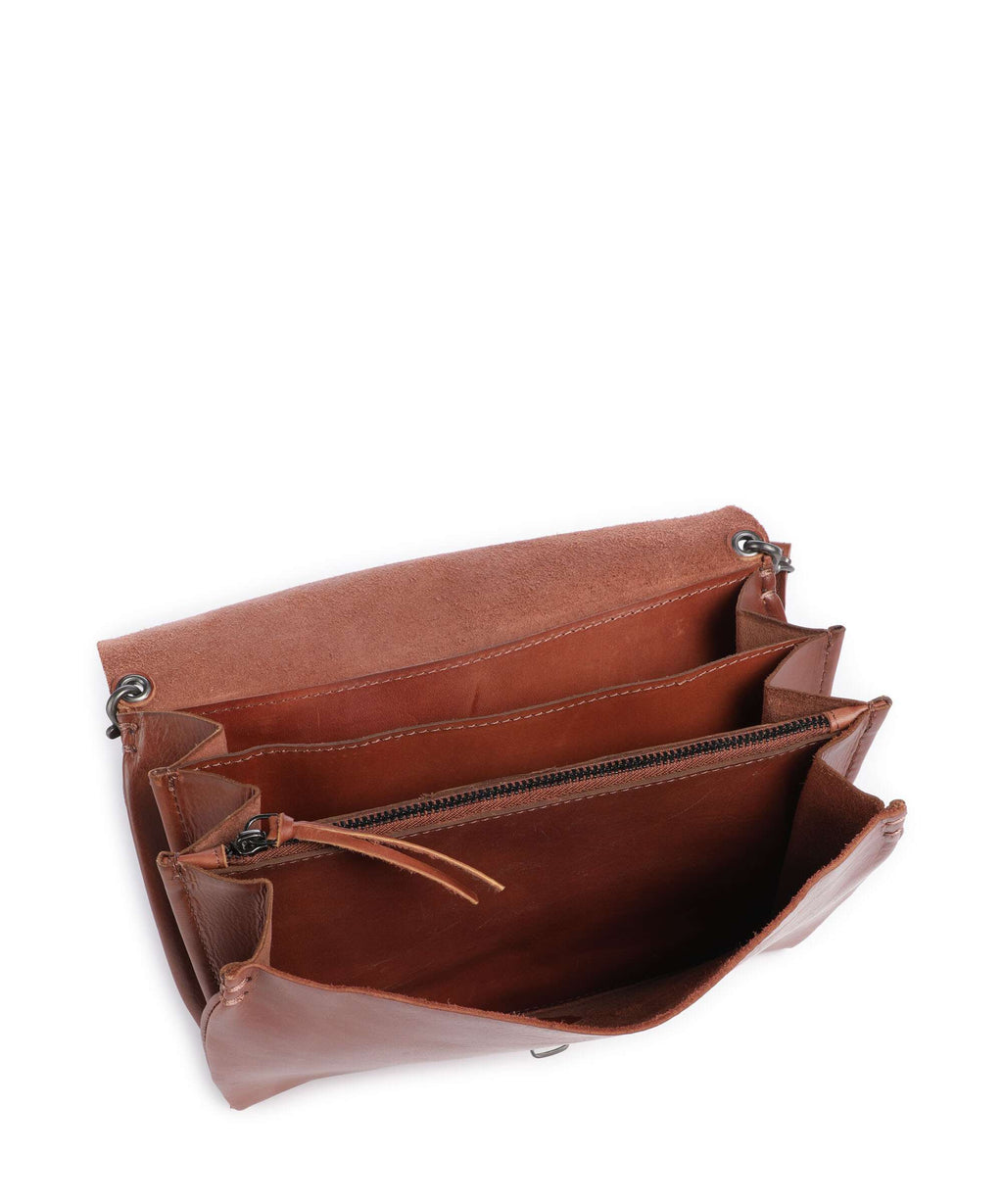 Harold's Fold Crossbody bag cognac
