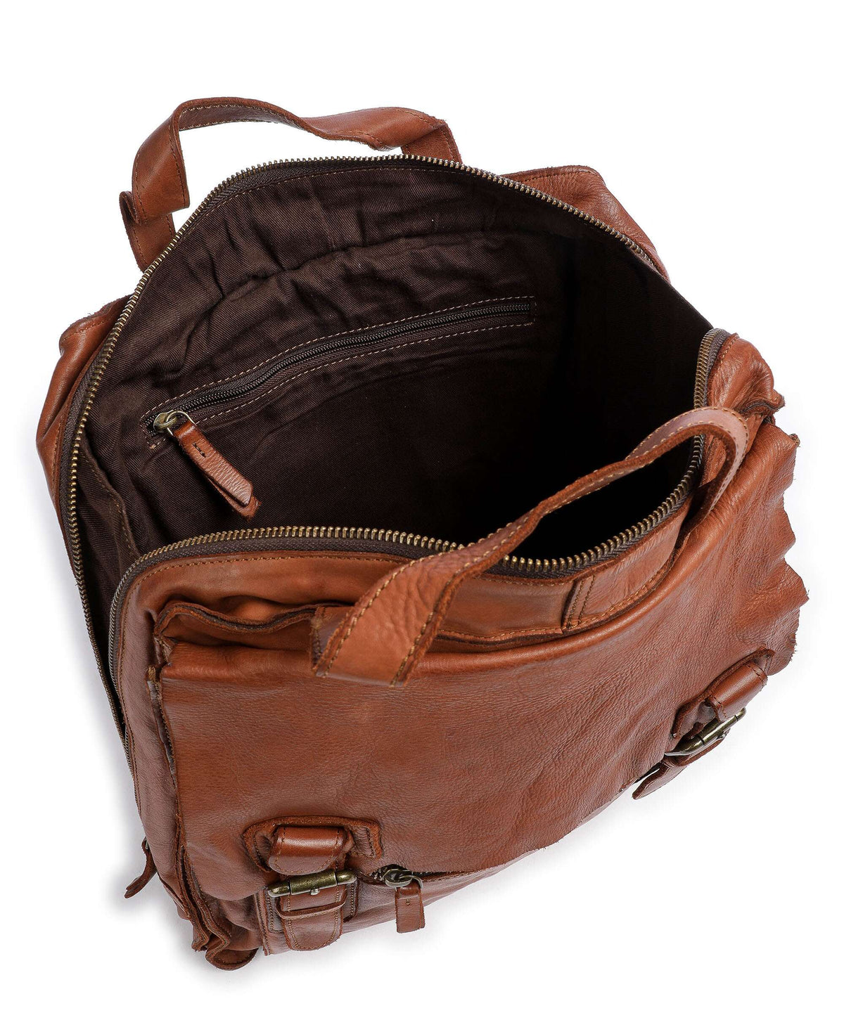 Harold's Submarine Backpack cognac