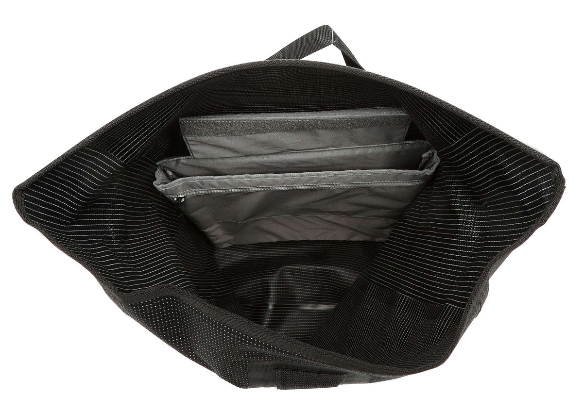 Ortlieb Velocity High-Vis 23 Rolltop backpack black reflective