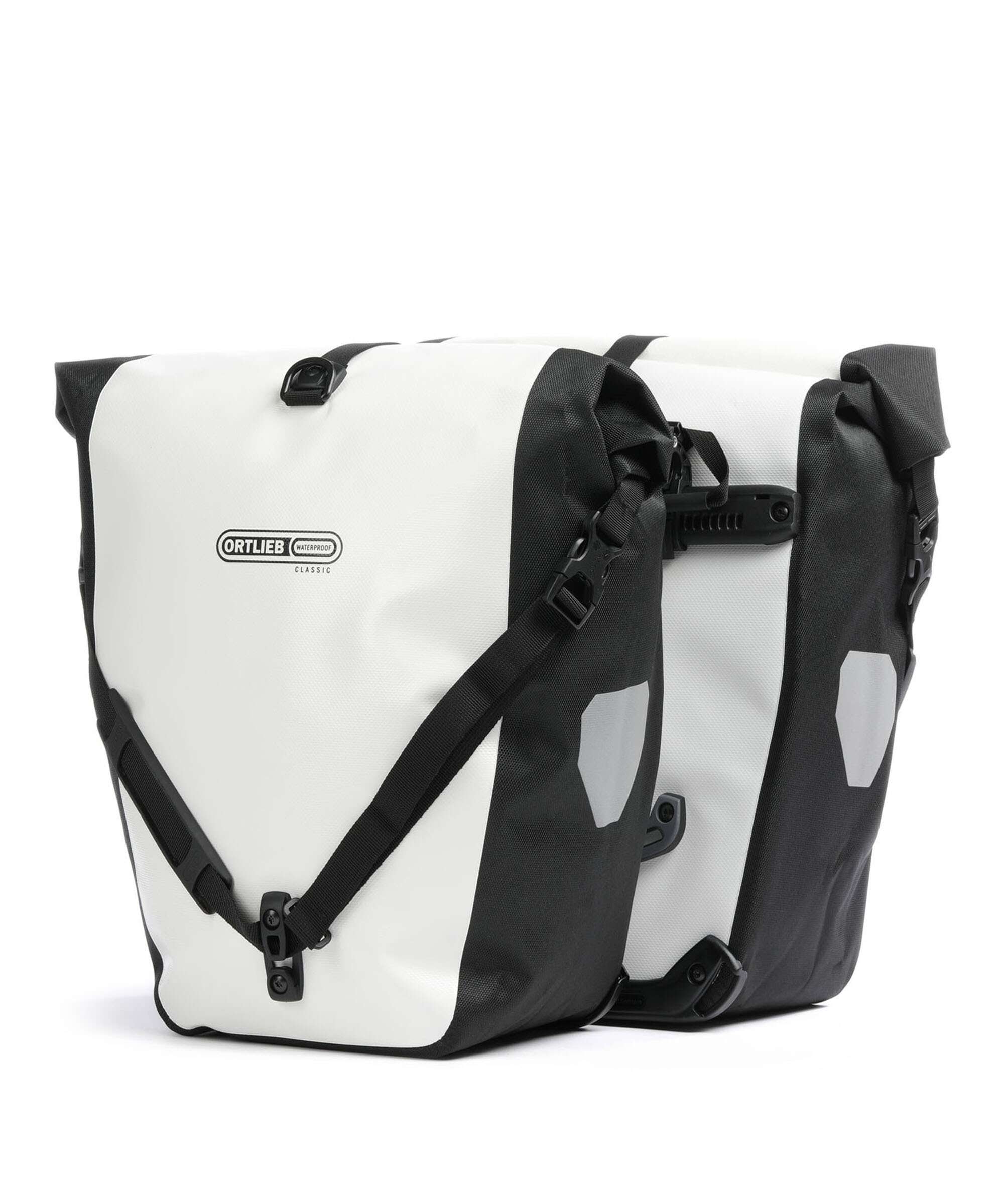 Ortlieb Back-Roller Classic QL2.1 Set Bike pannier white/black