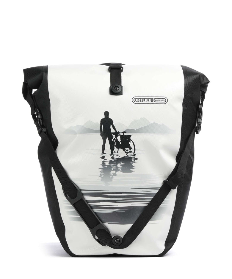 Ortlieb Back-Roller Design QL2.1 Bike pannier white/black